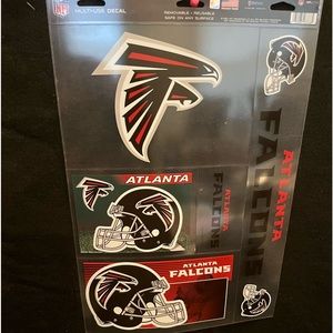 Atlanta Falcons decal sheet